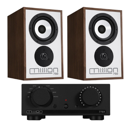 Mission 778x Integreret Forstærker med 750 Kompakt højttaler i Pakke
