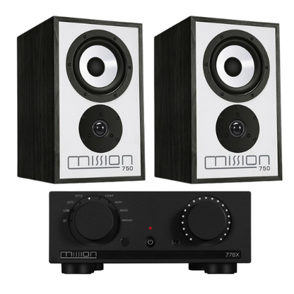 Mission 778x Integreret Forstærker med 750 Kompakt højttaler i Pakke