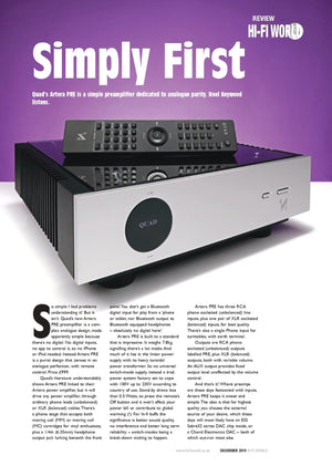 Hi-Fi World - 5 Globes Enestående Blandt De Bedste